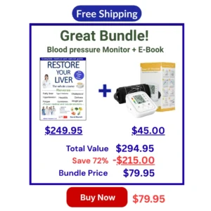 Bundle - Blood pressure Monitor + E-Book